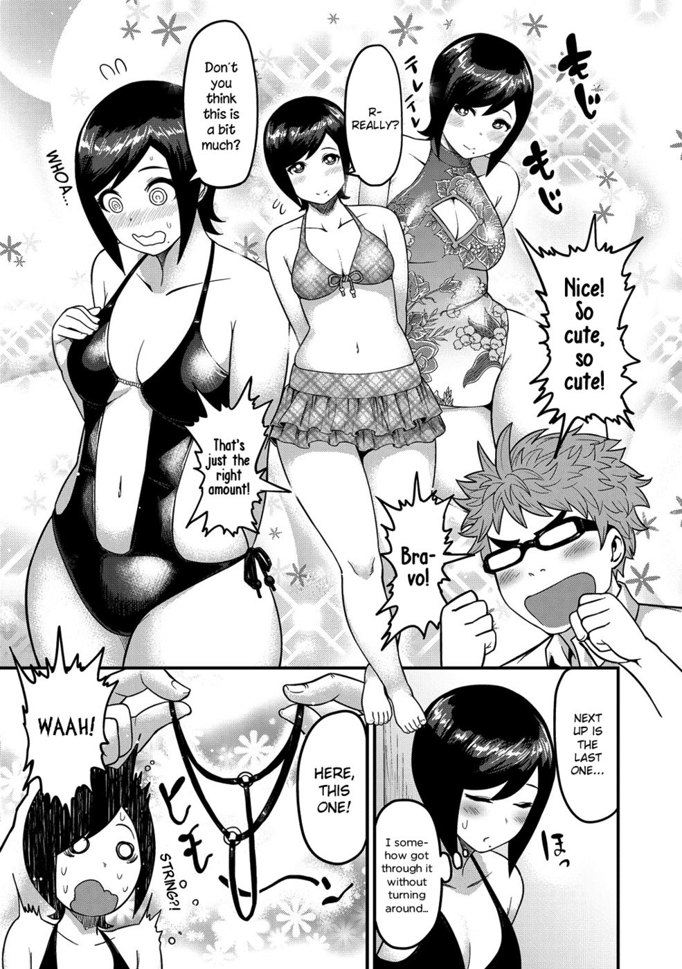 Hentai Manga Comic-Peach Butt Motion-Read-7